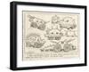 Selection of Tanks Shaped Like Animals-Percy T. Reynolds-Framed Art Print