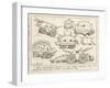 Selection of Tanks Shaped Like Animals-Percy T. Reynolds-Framed Art Print