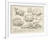 Selection of Tanks Shaped Like Animals-Percy T. Reynolds-Framed Art Print