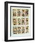 Selection of Tarot Cards, French, 19th Century-null-Framed Giclee Print