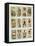Selection of Tarot Cards, French, 19th Century-null-Framed Stretched Canvas