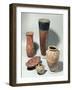 Selection of Vases, Naqada I/Ii Period, 4000-3100 BC-Predynastic Period Egyptian-Framed Giclee Print