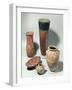 Selection of Vases, Naqada I/Ii Period, 4000-3100 BC-Predynastic Period Egyptian-Framed Giclee Print