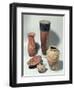 Selection of Vases, Naqada I/Ii Period, 4000-3100 BC-Predynastic Period Egyptian-Framed Giclee Print