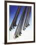 Selection of walking sticks shaped like golf clubs, 1900-1925-Unknown-Framed Giclee Print