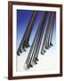 Selection of walking sticks shaped like golf clubs, 1900-1925-Unknown-Framed Giclee Print