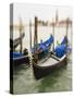 Selective Focus of Gondola in the Canals of Venice, Italy-Terry Eggers-Stretched Canvas