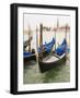 Selective Focus of Gondola in the Canals of Venice, Italy-Terry Eggers-Framed Photographic Print