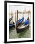 Selective Focus of Gondola in the Canals of Venice, Italy-Terry Eggers-Framed Photographic Print