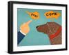 Selective Hearing Choc-Stephen Huneck-Framed Giclee Print