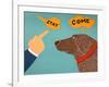 Selective Hearing Choc-Stephen Huneck-Framed Giclee Print