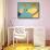 Selective Hearing Yellow-Stephen Huneck-Framed Stretched Canvas displayed on a wall