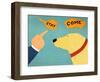 Selective Hearing Yellow-Stephen Huneck-Framed Giclee Print