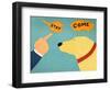 Selective Hearing Yellow-Stephen Huneck-Framed Giclee Print