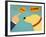 Selective Hearing Yellow-Stephen Huneck-Framed Giclee Print