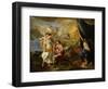 Selene and Endymion, c.1630-Nicolas Poussin-Framed Giclee Print