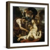 Selene and Endymion (The Death of Orio), 1660S-1670S-Johann Karl Loth-Framed Giclee Print