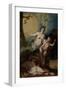 Selene and Endymion-Gerard De Lairesse-Framed Art Print