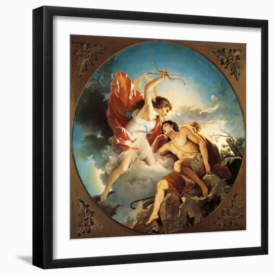 Selene and Endymion-Giuseppe Carnelli-Framed Giclee Print