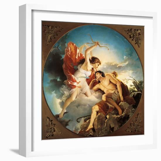 Selene and Endymion-Giuseppe Carnelli-Framed Giclee Print