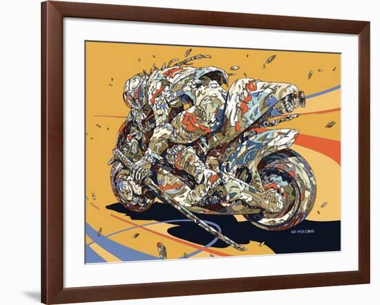 Self Acceleration-HR-FM-Framed Art Print