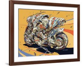 Self Acceleration-HR-FM-Framed Art Print