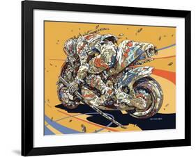 Self Acceleration-HR-FM-Framed Art Print