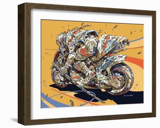 Self Acceleration-HR-FM-Framed Art Print