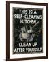 Self Cleaning Kitchen-Pela Design-Framed Art Print