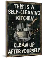 Self Cleaning Kitchen-Pela Design-Mounted Art Print