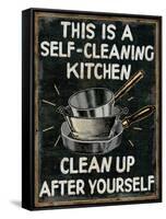 Self Cleaning Kitchen-Pela Design-Framed Stretched Canvas