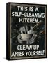 Self Cleaning Kitchen-Pela Design-Framed Stretched Canvas