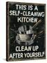 Self Cleaning Kitchen-Pela Design-Stretched Canvas