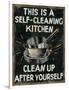 Self Cleaning Kitchen-Pela Design-Framed Art Print