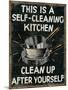 Self Cleaning Kitchen-Pela Design-Mounted Art Print