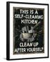 Self Cleaning Kitchen-Pela Design-Framed Art Print