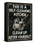 Self Cleaning Kitchen-Pela Design-Framed Stretched Canvas