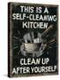 Self Cleaning Kitchen-Pela Design-Stretched Canvas