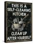 Self Cleaning Kitchen-Pela Design-Framed Stretched Canvas