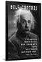 Self-Control, Einstein-null-Framed Art Print