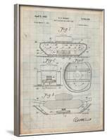 Self Digging Military Tank Patent-Cole Borders-Framed Art Print