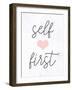 Self Love First-Kimberly Allen-Framed Art Print