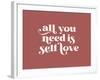 Self Love No1-Beth Cai-Framed Giclee Print