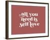 Self Love No1-Beth Cai-Framed Giclee Print