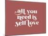 Self Love No1-Beth Cai-Mounted Giclee Print