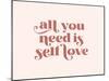 Self Love No2-Beth Cai-Mounted Giclee Print