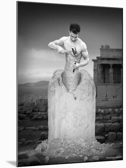 Self Made Man-Thomas Barbey-Mounted Giclee Print