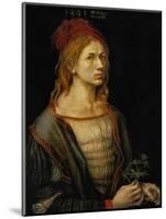 Self-Portrait, 1493-Albrecht Dürer-Mounted Giclee Print