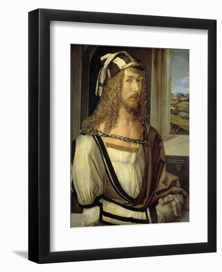 Self-portrait, 1498, German School-Albrecht Dürer-Framed Giclee Print