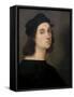 Self-Portrait, 1505-1506-Raphael-Framed Stretched Canvas